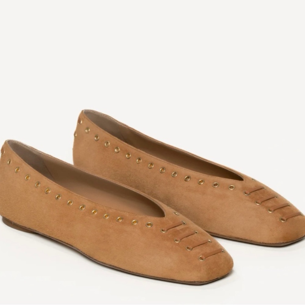 M.Gemi Suede Mina Flat - 6.5 - Picture 2 of 2